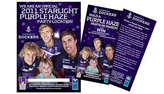 Fremantle Dockers Football Club Purple Haze
