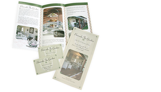 Peninsula Tea Gardens brochure